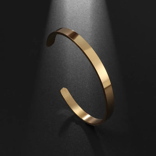 Ayatul Kursi Stainless Steel Bracelet Islamic Muslim Quran Verse Cuff Bracelet for Men Women Ramadhan Festival Jewelry Gift