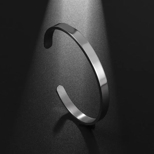 Ayatul Kursi Stainless Steel Bracelet Islamic Muslim Quran Verse Cuff Bracelet for Men Women Ramadhan Festival Jewelry Gift
